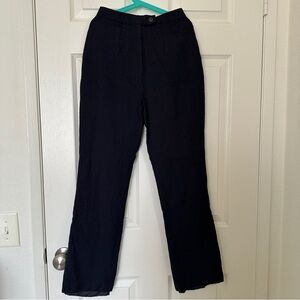 Vintage 90s Wool Pants Lined Women’s Size 2 Petite High Waist Made in Canada